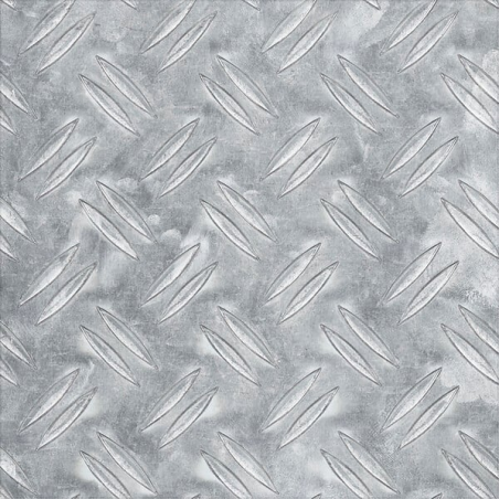Tôle grain riz aluminium brut 60x100cm epaisseur 1.5mm