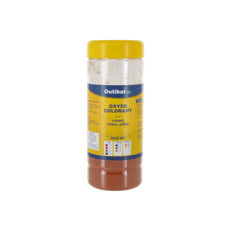 Colorant ciment orange ocre 500g