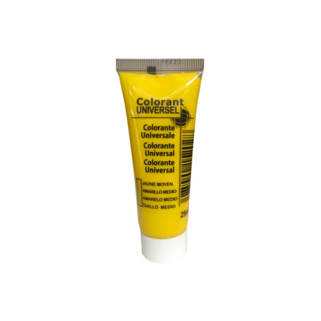 Colorant 25ml jaune moyen