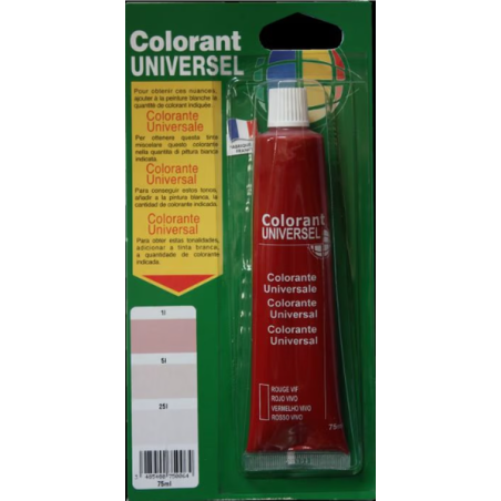 Colorant 75ml rouge vif