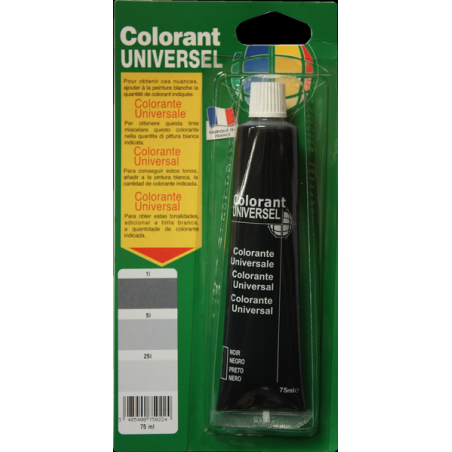 Colorant 75ml noir