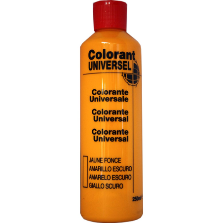 Colorant 250ml jaune foncé