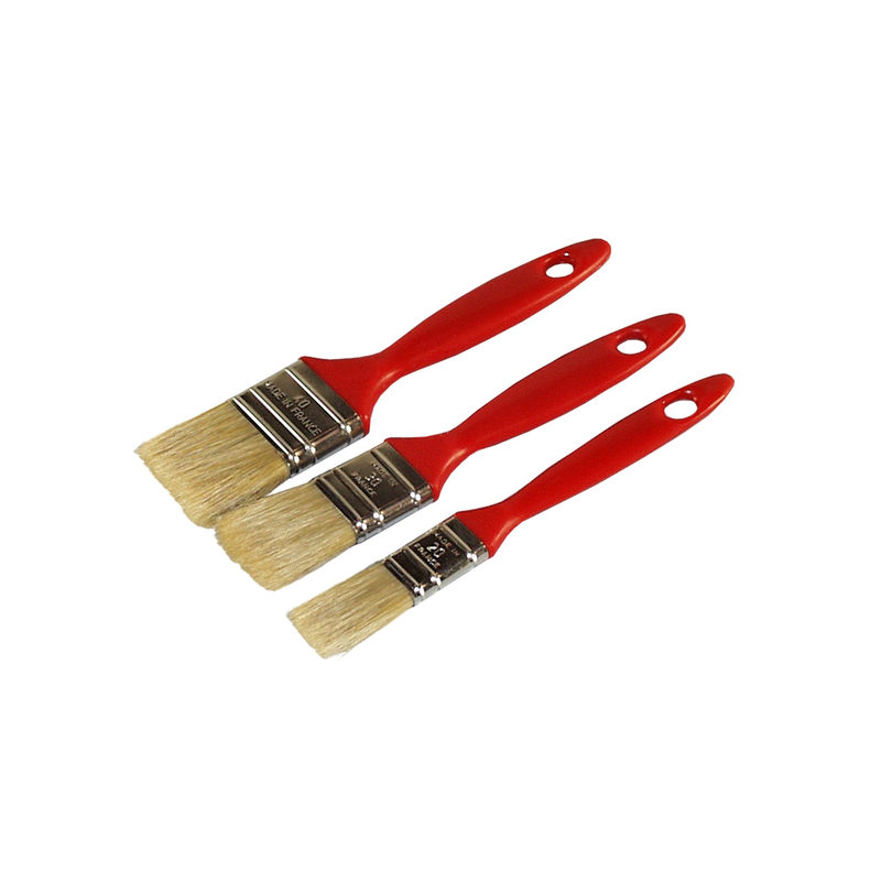 Lot 3 pinceaux plats universel 20-30-40mm