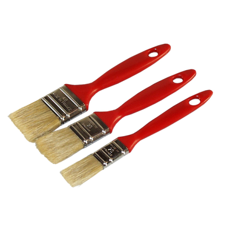 Lot 3 pinceaux plats universel 20-30-40mm