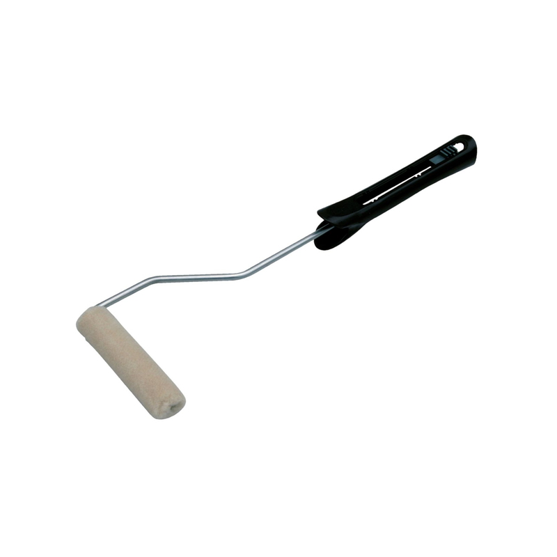 Rouleau accès difficile laque fibre polyester finition brilliante 110mm D.15mm auto serrant