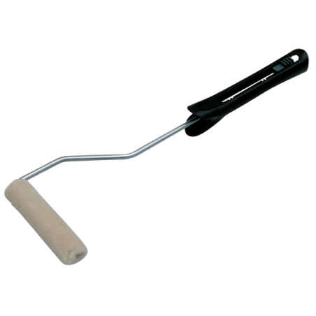 Rouleau accès difficile laque fibre polyester finition brilliante 110mm D.15mm auto serrant