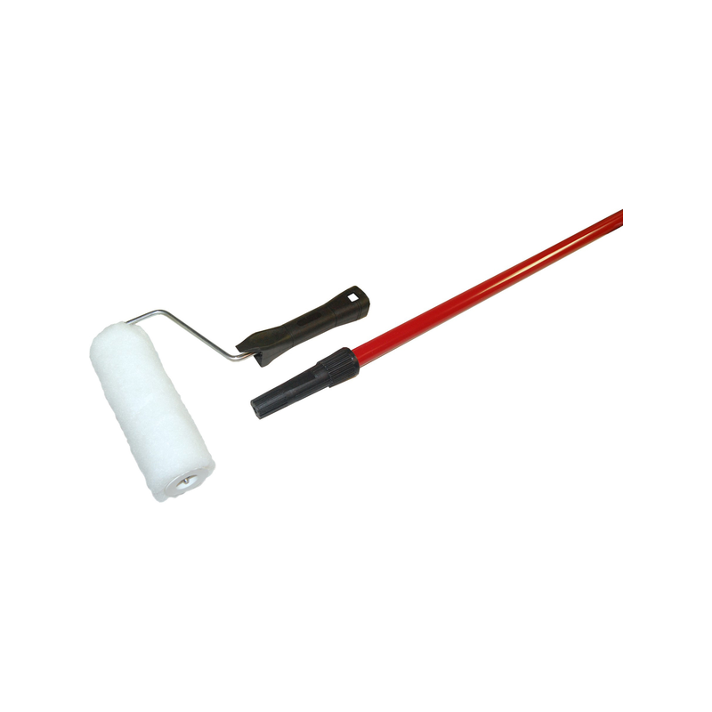 Rouleau murs & plafonds acrylique fibre 180mm D.48mm + perche 120cm