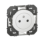 Prise de courant 2p+t Dooxie surface blanc