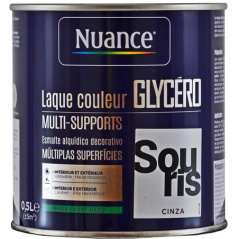 Laque glycéro 0.5L satin souris