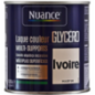 Laque glycéro 0.5L satin ivoire