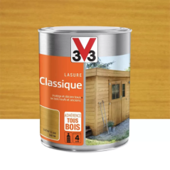 Lasure classique 5l satin chêne clair