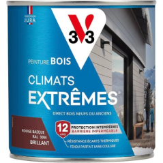 Climats extrêmes bois 2l brillant rouge basque