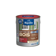 Ripolin xtrem bois 2.5L satin rouge vif