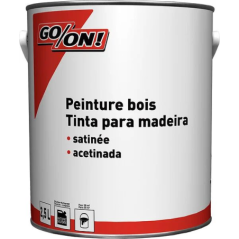 Peinture bois 2.5L satin gris
