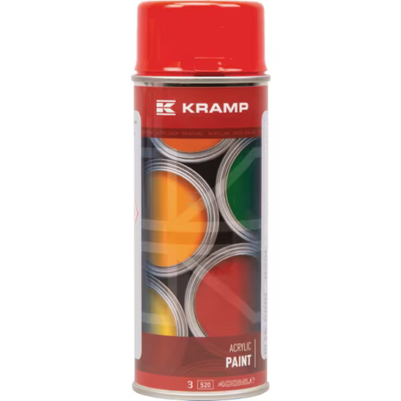 Aérosol peinture acrylique 400ml kuhn rouge