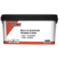 Peinture acrylique mur/plafond mat 2.5L blanc