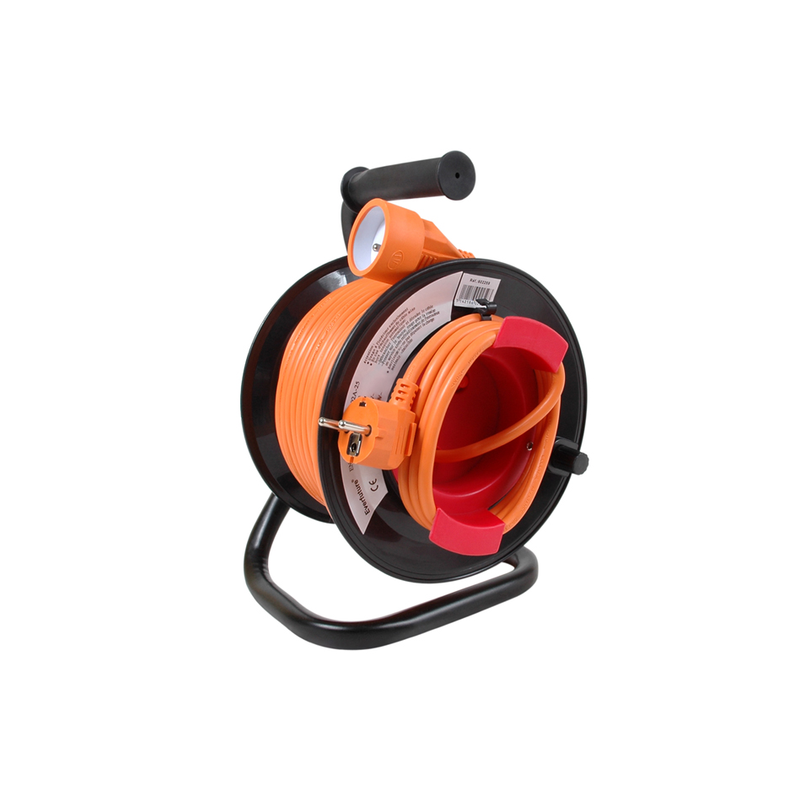 Enrouleur H05VV-F 3G1.5mm² 1p 25m