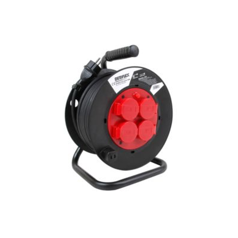 Enrouleur H07RN-F 3G1.5mm² 4p 25m pro