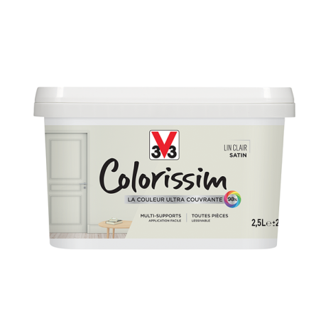 Colorissim 2.5L satin lin clair