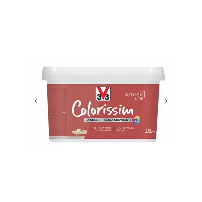Colorissim 2.5L satin rouge caprice