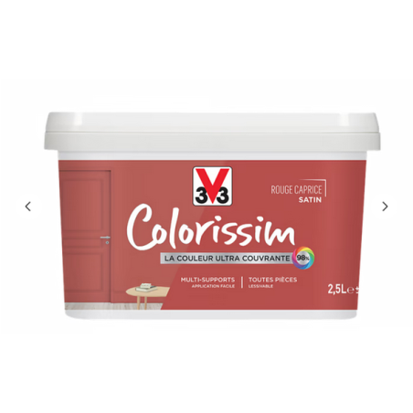 Colorissim 2.5L satin rouge caprice
