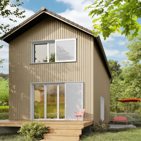 Multi materio 2L satin blanc