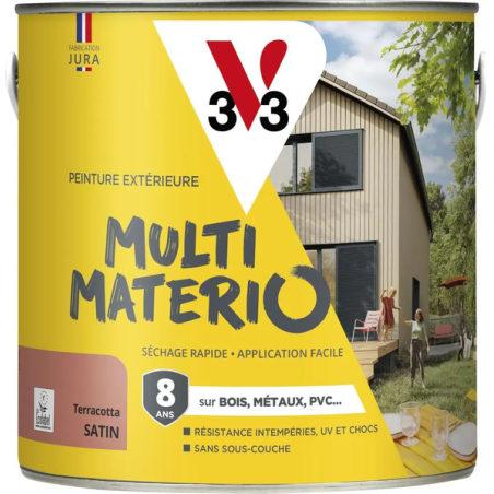 Multi materio 2L satin terracota