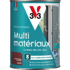 Peinture multi-matériaux bois fer alu 1.5l