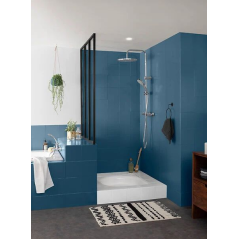 Peinture salle de bain 2L satin bleu profond