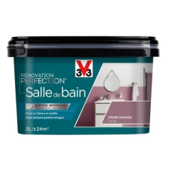 Peinture salle de bain 2L satin prune