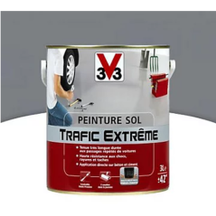 Peinture sol trafic extérieur gris foncé 2.5L