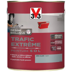 Peinture sol trafic extérieur gris foncé 2.5L