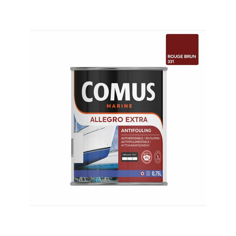 Allegro extra antifouling 0.75L rouge
