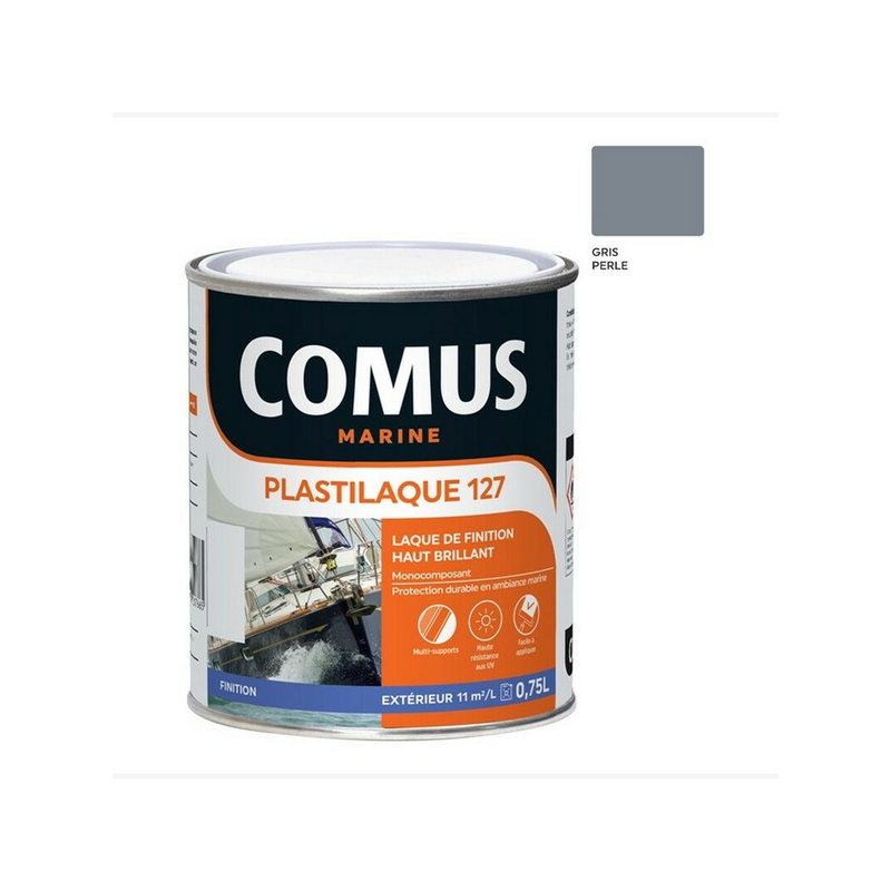 Plastilaque 127 0.75L gris perle