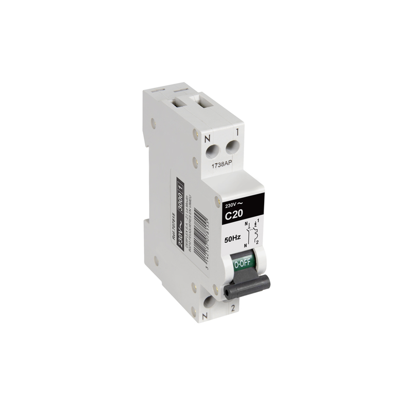 Disjoncteur 20a p+n courbe c 3ka