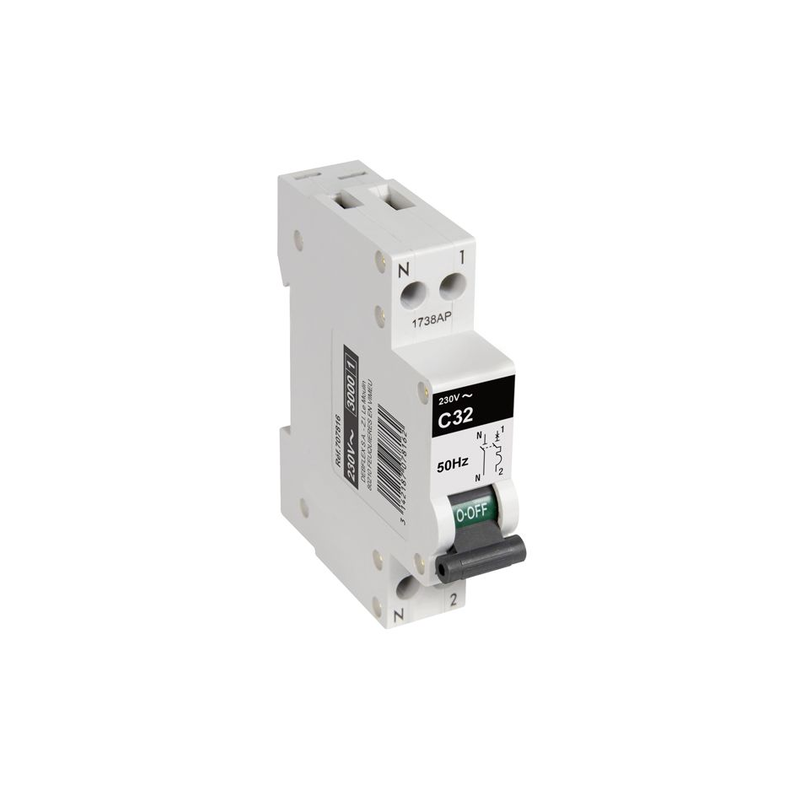 Disjoncteur 32a p+n courbe c 3ka