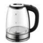 Bouilloire électrique 1.8L transparente 1500w