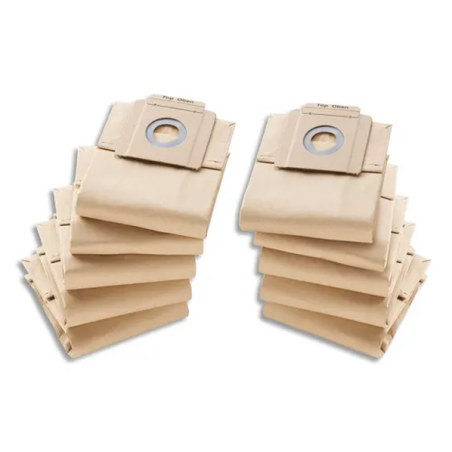 Sac papier Karcher pour aspirateur x10