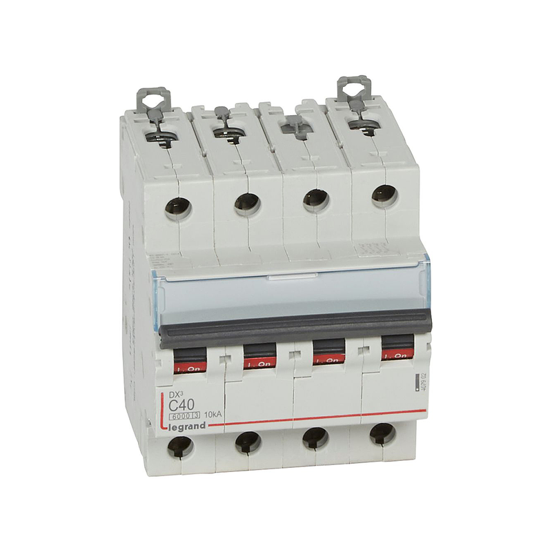 Disjoncteur dx 40a courbe c 6/10ka 4 mds