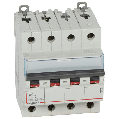 Disjoncteur dx 40a courbe c 6/10ka 4 mds