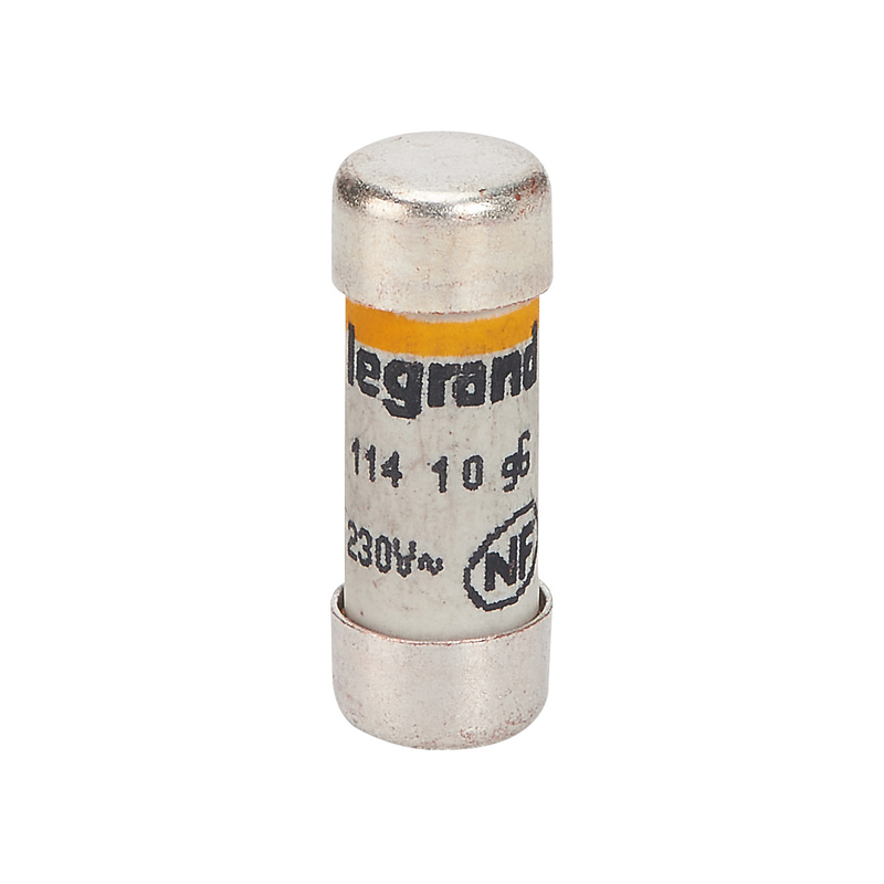 Fusible cylindrique à voyant 10a 8.5x23mm