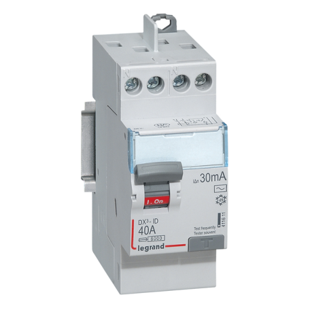 Interrupteur différentiel bipolaire 2p 40a ac 30m