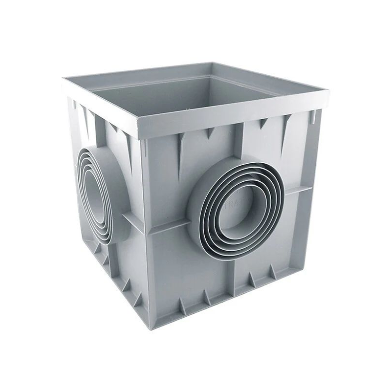 Regard polypropylène 300 x 300mm gris