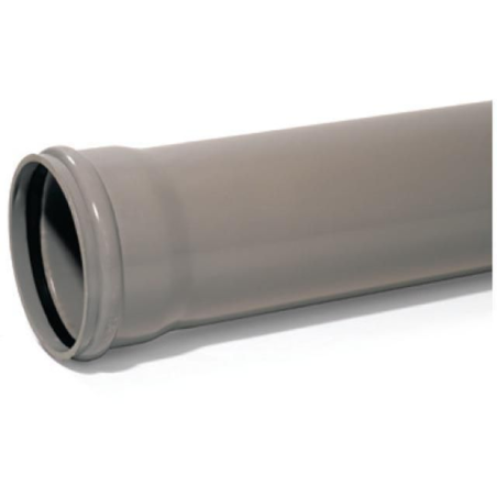 Tube pvc d'assainissement D.63mm 4m