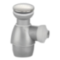 Ensemble bonde et siphon lavabo quick clac chrome