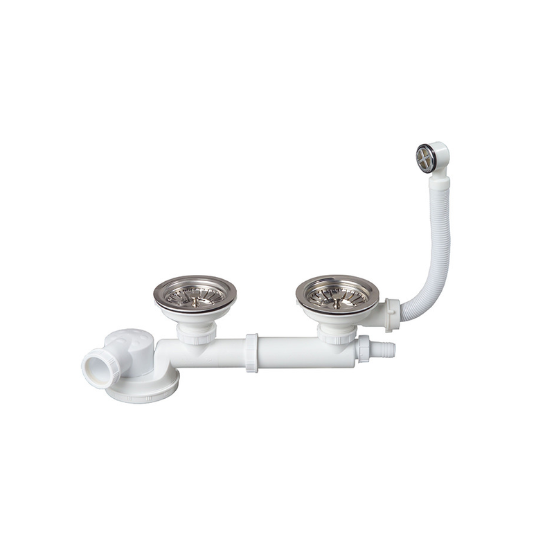 Ensemble complet 2 bacs D.90mm extra plat