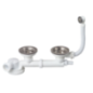 Ensemble complet 2 bacs D.90mm extra plat