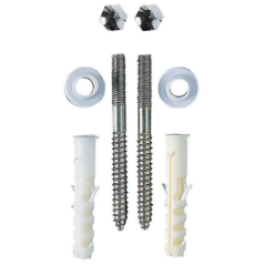 Kit fixation lavabo L.100mm