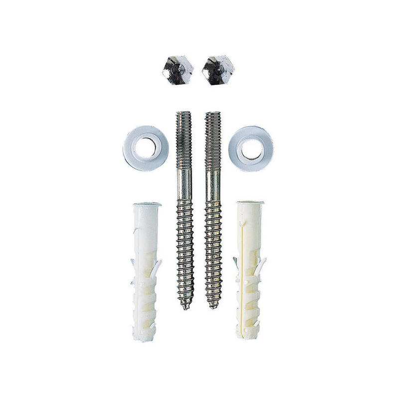Kit fixation lavabo L.100mm