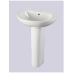Lavabo sur colonne amalfi 175x160x675mm